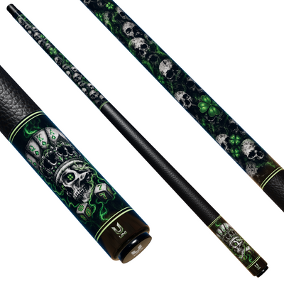 Uni Lucky Skull Carbon Fiber Pool Cue