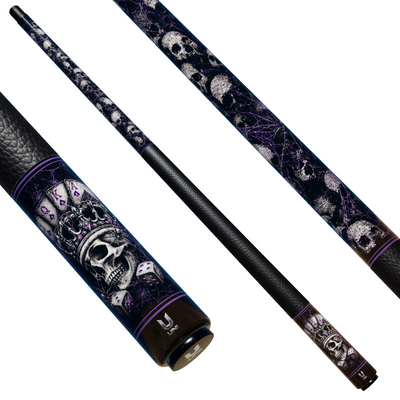 Uni Skull Spider Carbon Fiber Pool Cue | Spider Skull