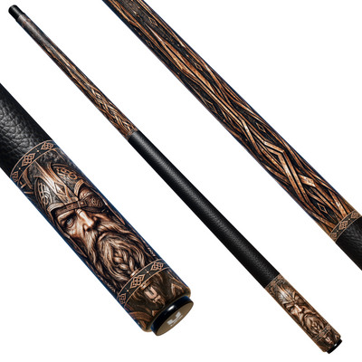 Uni Odin’s Wrath Carbon Fiber Pool Cue | Norse Mythology