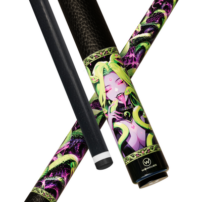 Wowcue Medusa Glass Fiber Pool Cue | Mythical Beauty & Power