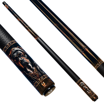 Uni Rottweiler Loyalty Carbon Fiber Pool Cue | Dog Lovers Theme