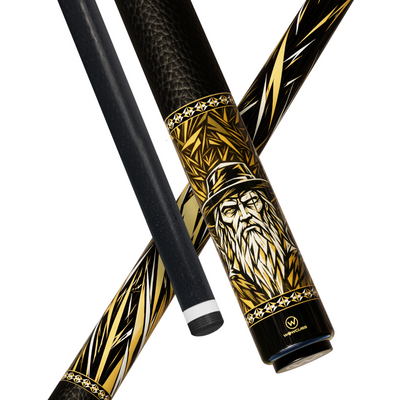 Wowcue Odin Gold Glass Fiber Pool Cue | Odin Mythic Warrior