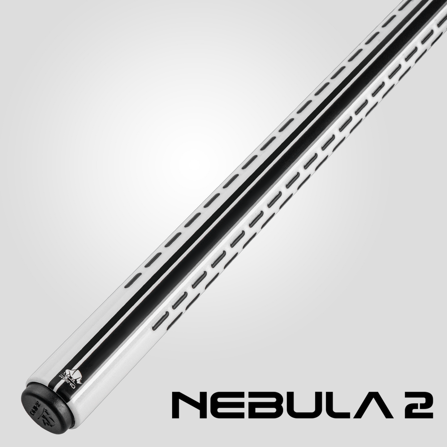 Nebula 2 Pool Cue - Pure White - 3D Grip