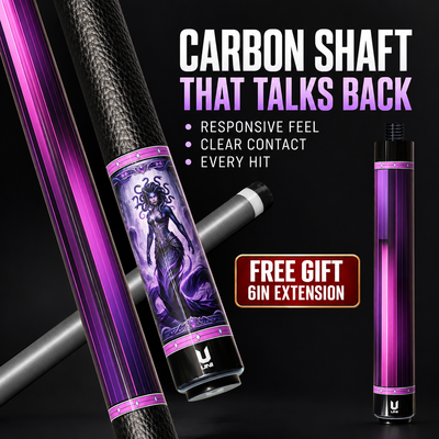 Uni Medusa Abyssal Empress Carbon Fiber Pool Cue