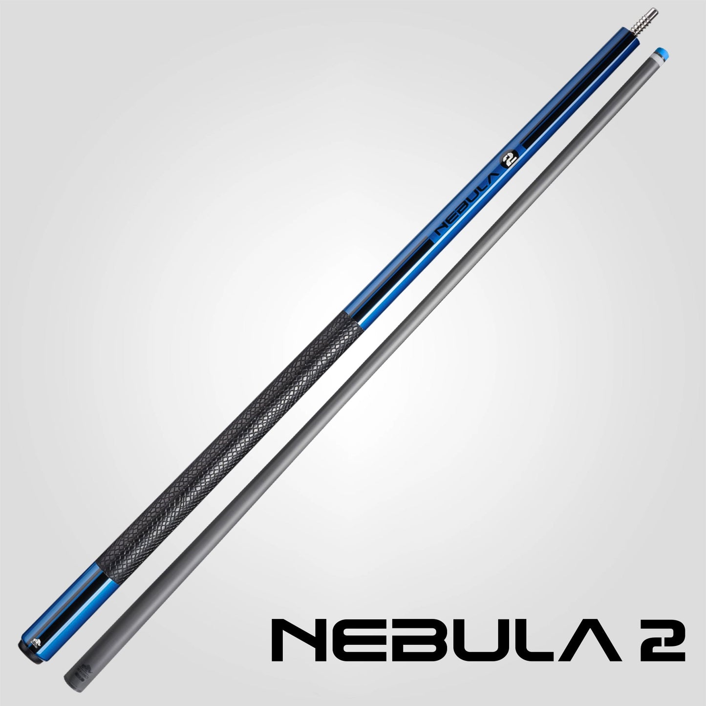 Nebula 2 Pool Cue - Sky Blue - Sport Wrap