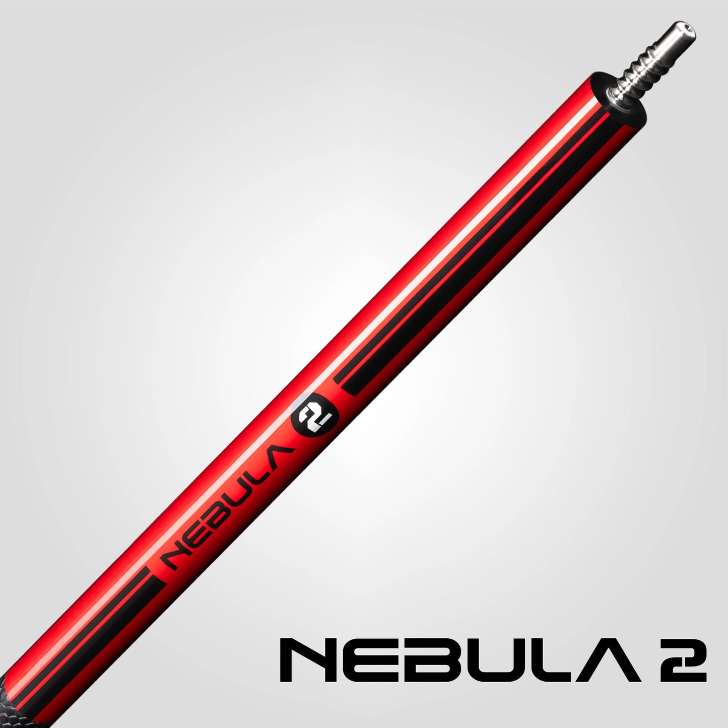 Nebula 2 Pool Cue - Crimson Red - Sport Wrap