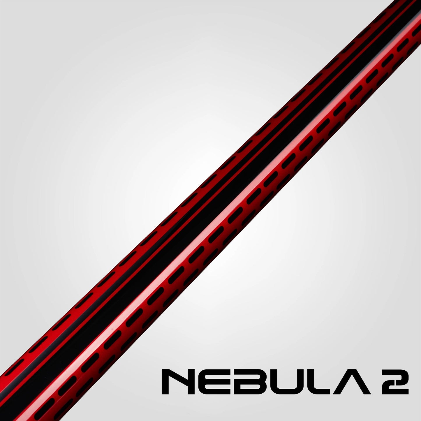 Nebula 2 Pool Cue - Crimson Red - 3D Grip