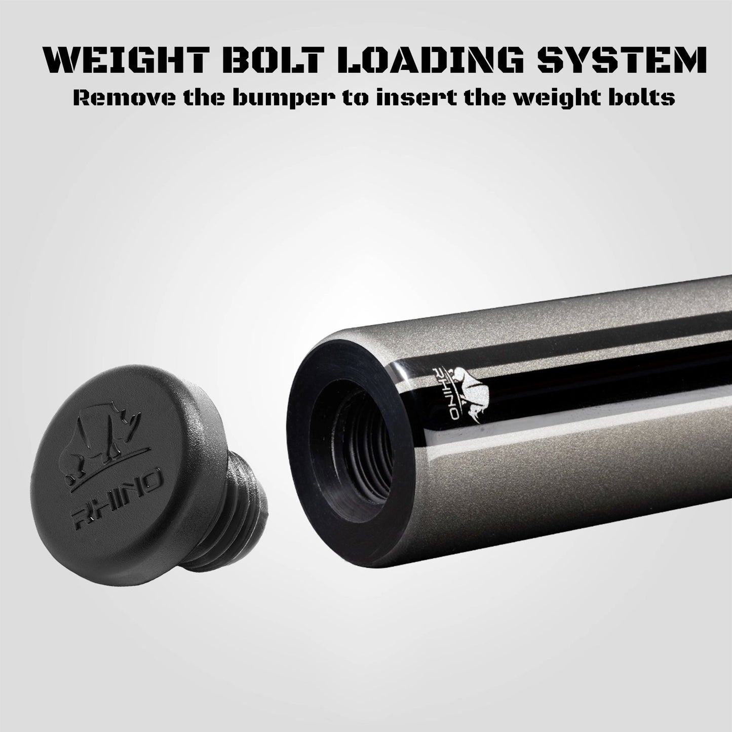 Nebula 2 Pool Cue - Charcoal Gray - Wrapless