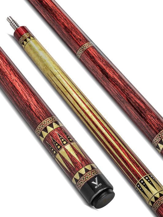 EVO WARRIOR POOL CUE - EMBER SUNSET