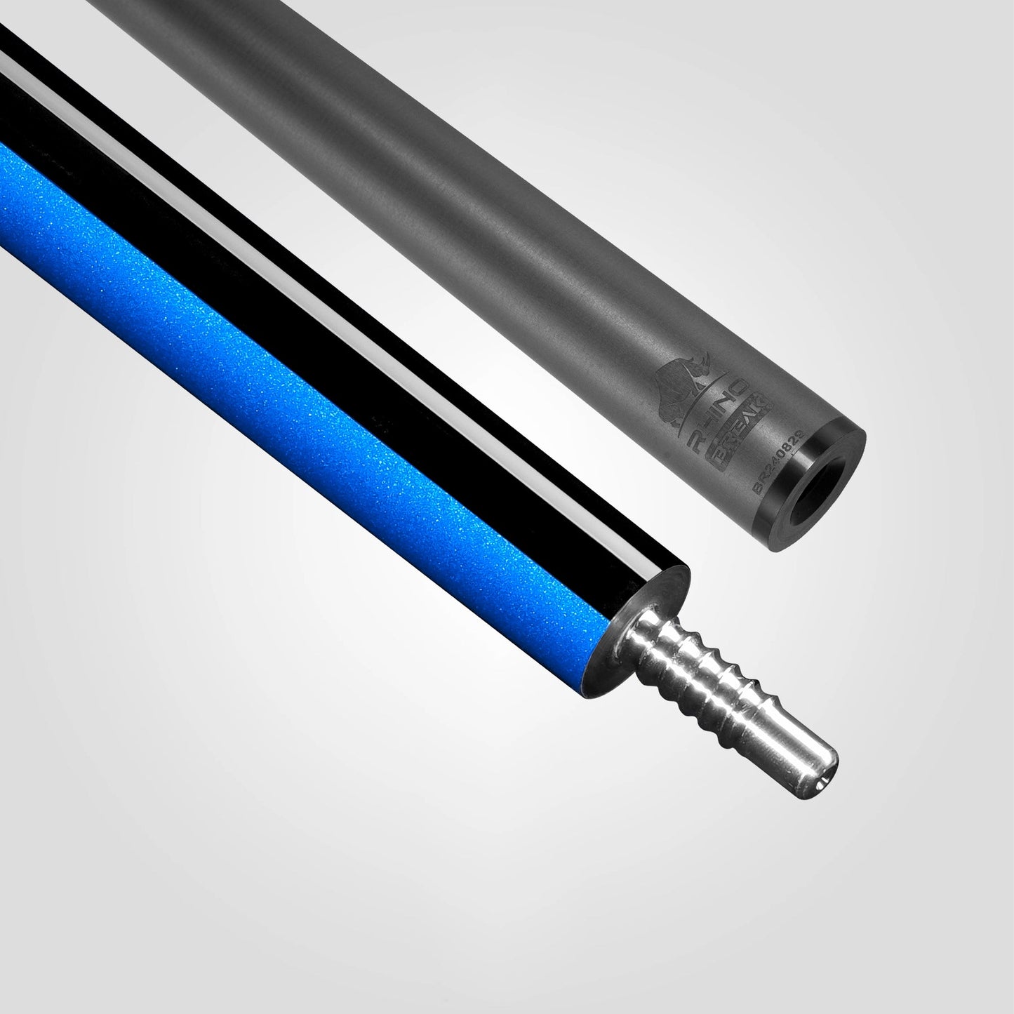 RHINO KOMET II Break Cue - Black & Blue