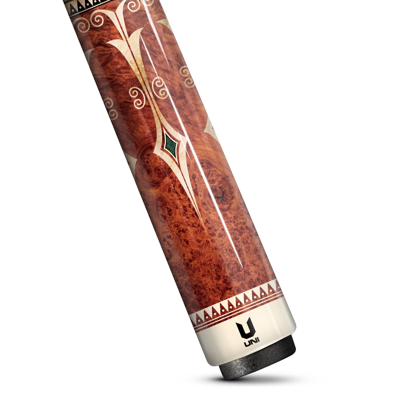 Premium Carbon Fiber Pool Cue – Đông Sơn Pattern Artist Series