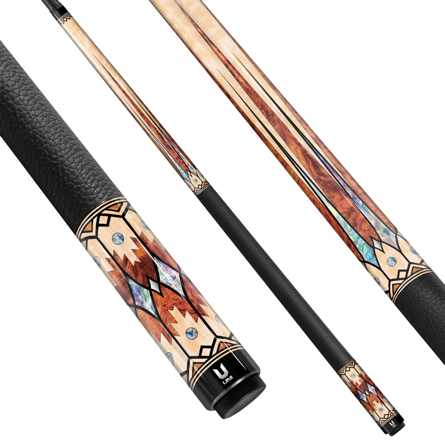 Native American-Inspired Premium Carbon Fiber Pool Cue