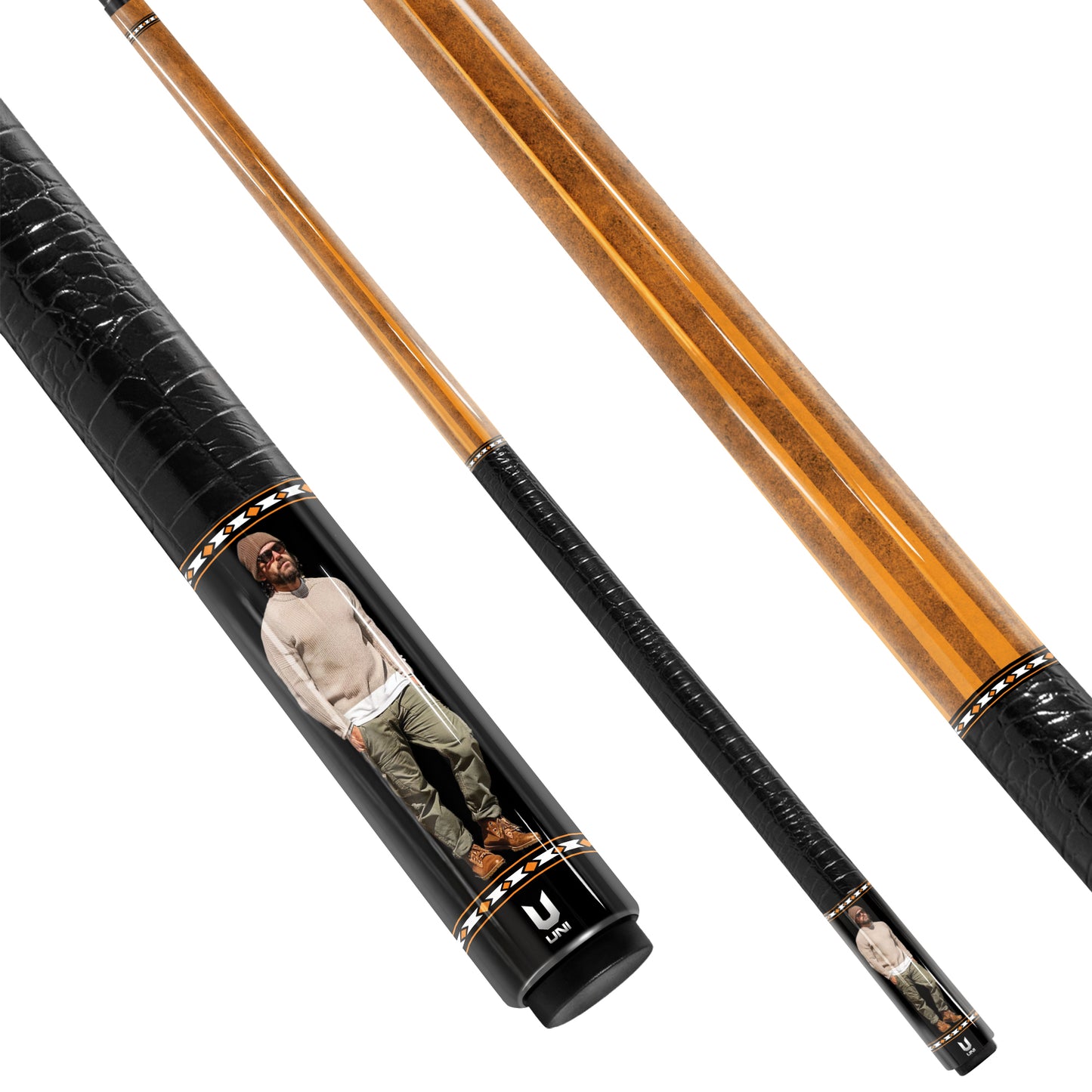 Gậy bi-a sợi carbon in ảnh theo yêu cầu – Hình ảnh của bạn trên gậy bi-a.