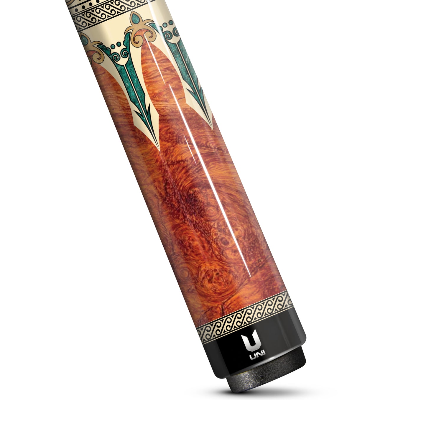 Dong Son Art Pattern Carbon Fiber Pool Cue – Vietnamese Heritage Collection