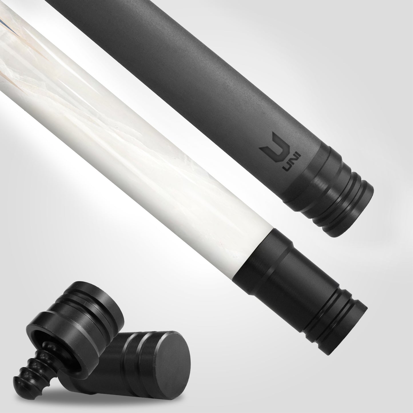 Luxury Diamond Inlay Artist-Designed Carbon Fiber Pool Cue