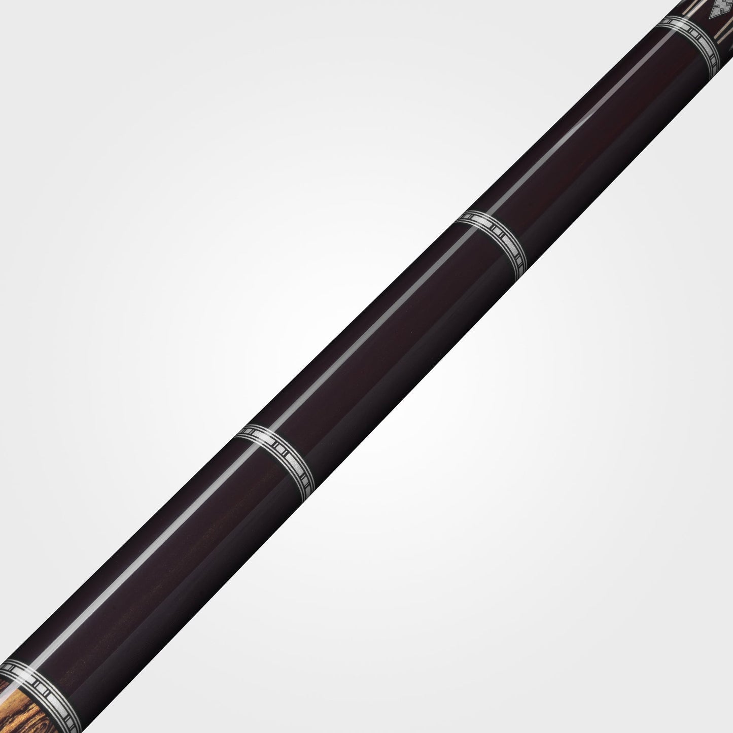 RHINO MUST POOL CUE - MU2 BOCOTE EBONY DIAMOND