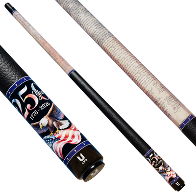 Uni USA 250th Anniversary Carbon Fiber Pool Cue | Declaration of Independence