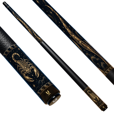 Uni Scorpio Zodiac Legend Carbon Fiber Pool Cue | Celestial Scorpion