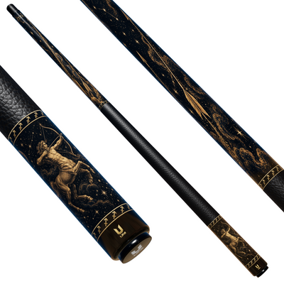Uni Sagittarius Legend Carbon Fiber Pool Cue | Zodiac Archer