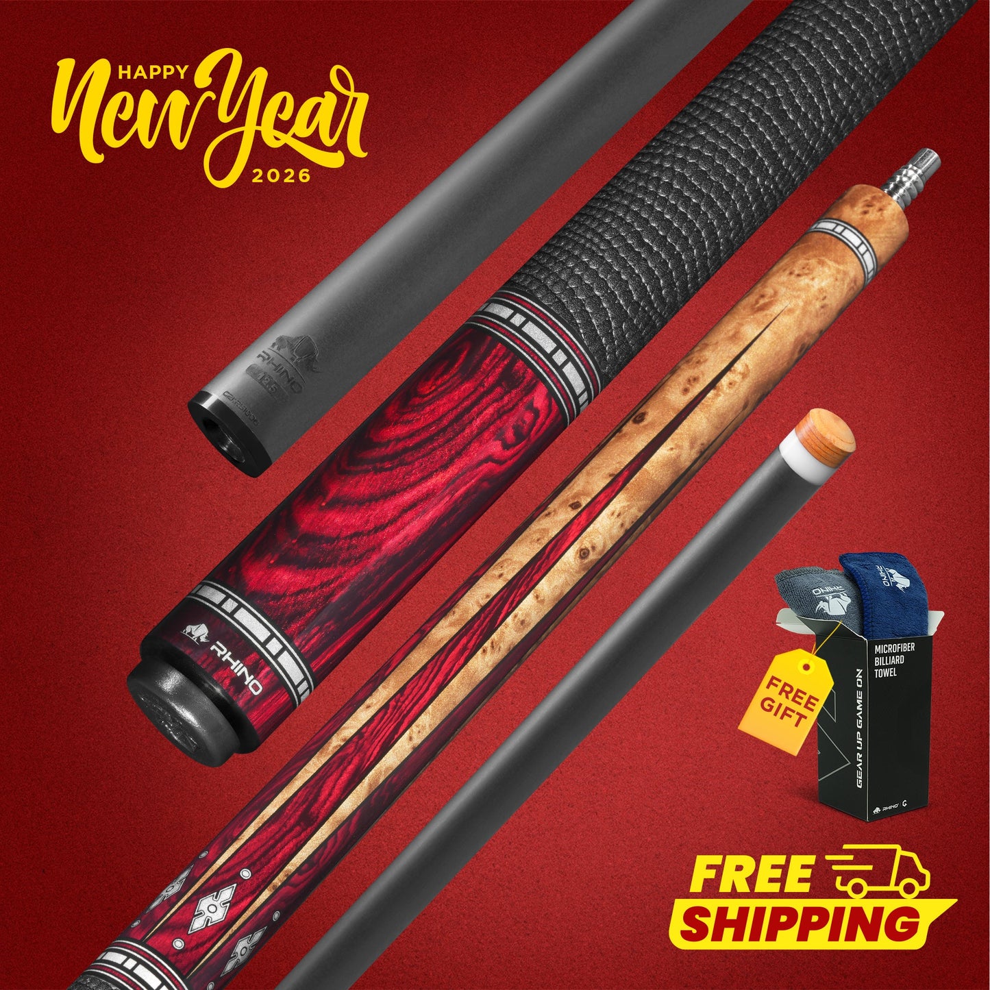 NW ECLIPSE II EMBER POOL CUE.jpg