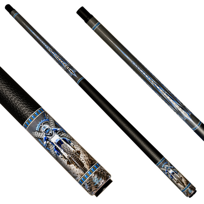 Wowcue Motocross Rider Glass Fiber Pool Cue | Dirt Bike Style