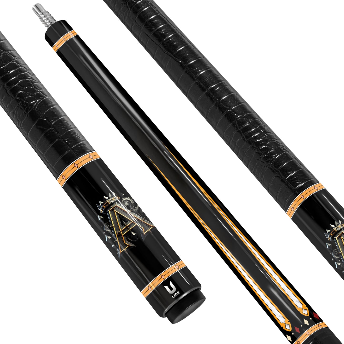 Premium Carbon Fiber Pool Cue - Custom Name