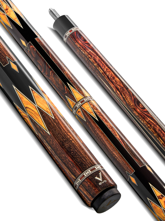 EVO MEG POOL CUE - EMBER FANG