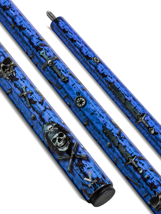 EVO PIRATES POOL CUE - SEA WRATH