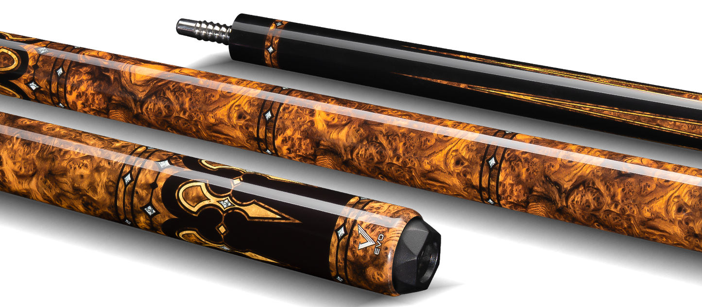 EVO CROWN CAROM CUE - MONARCH BLADE