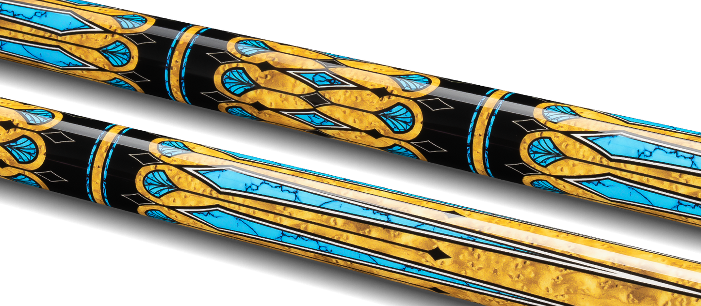 EVO WARRIOR CAROM CUE - DESERT GOLD