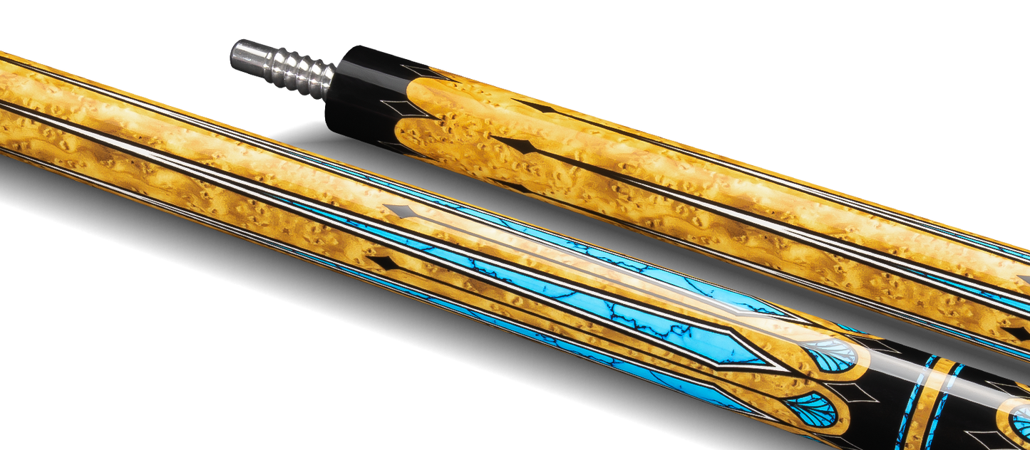 EVO WARRIOR CAROM CUE - DESERT GOLD