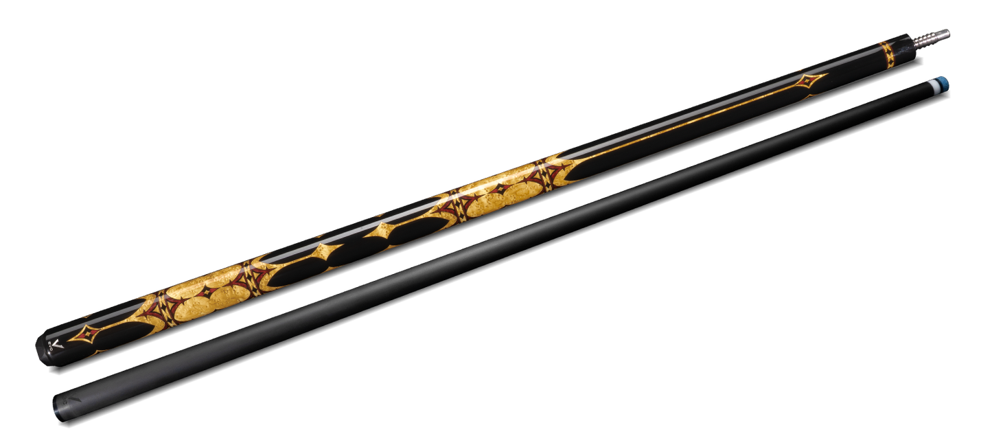 EVO CROWN CAROM CUE - ROYAL BLACK