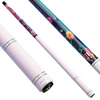 Uni Floral Bloom Carbon Fiber Pool Cue | Father's Day