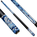 Uni Blue Camo Eagle Carbon Fiber Pool Cue | 4th of July