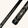 Uni Gothic Skull King Carbon Fiber Pool Cue | Crowned Skull