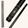 Uni Gothic Skull King Carbon Fiber Pool Cue | Crowned Skull