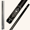 Uni Vampire Skull & Cross Carbon Fiber Pool Cue | Gothic Skull