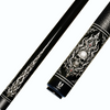 Uni Tribal Fire Skull Carbon Fiber Pool Cue | Inferno Skull