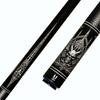 Uni Gothic Gargoyle Skull Carbon Fiber Pool Cue | Horned Demon Skull