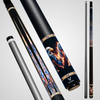 NOVERA Custom Name Fire Eagle Carbon Fiber Pool Cue | Personalized