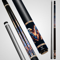 NOVERA Custom Name Fire Eagle Carbon Fiber Pool Cue | Personalized