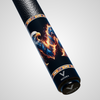 NOVERA Custom Name Fire Eagle Carbon Fiber Pool Cue | Personalized
