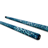 Teal Leopard Print Carbon  Pool Cue – Animal Print
