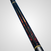 NOVERA Royal Monogram Custom Name Carbon Fiber Pool Cue | Monogram