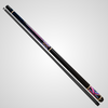 NOVERA Watercolor Neon Custom Name  Carbon Fiber Pool Cue | Pro
