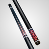 NOVERA Neon Crown Wing Custom Name Carbon Fiber Pool Cue