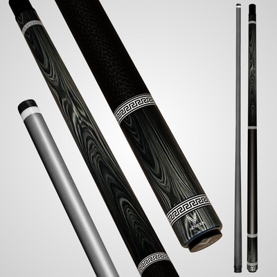 NOVERA Gaboon Ebony Wood Carbon Fiber Pool Cue | Luxury
