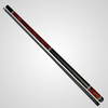 Novera Snake Wood Carbon Fiber Pool Cue | Red Snake Texture