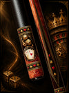 Novera Royal Spin Carbon Fiber Pool Cue | King Crown Dice