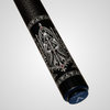 Novera Gothic Reaper Carbon Fiber Pool Cue | Grim Skull